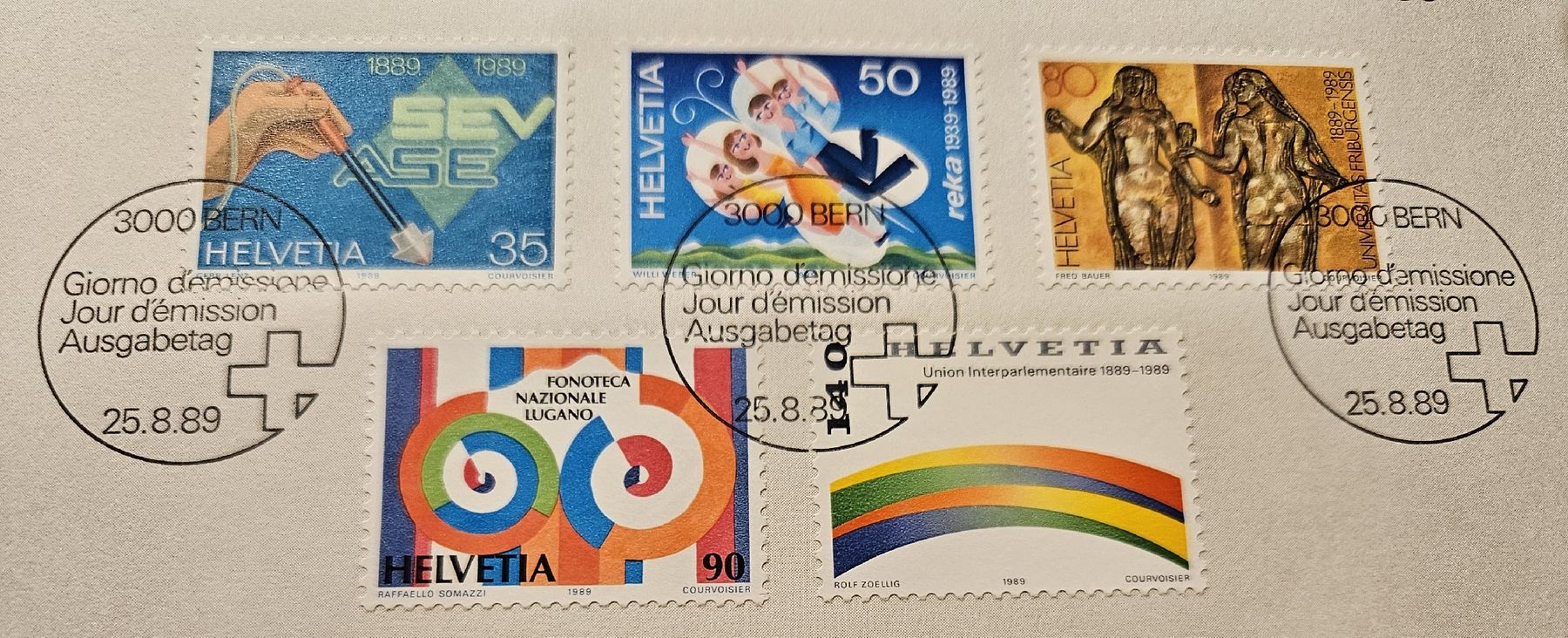 Tutti i francobolli: Schweizer Postmarken Helvetia – Nuovo (secondo la descrizione) da Chur venduto da Kohla1980 1