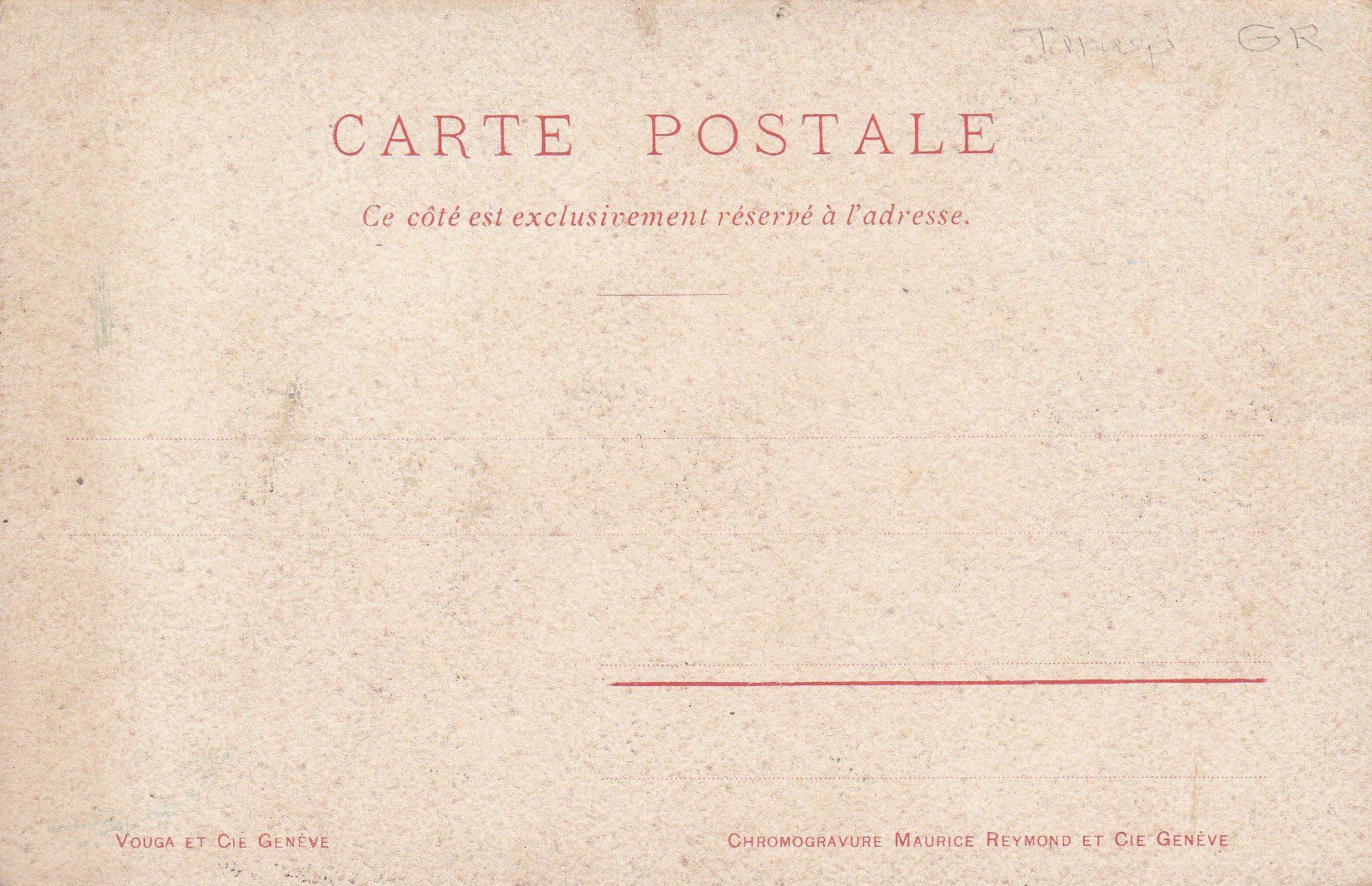 Cartoline postali: Tarasp   GR    -     LITHO       ca. 1900 – Usato da Brig venduto da Valcards54 1