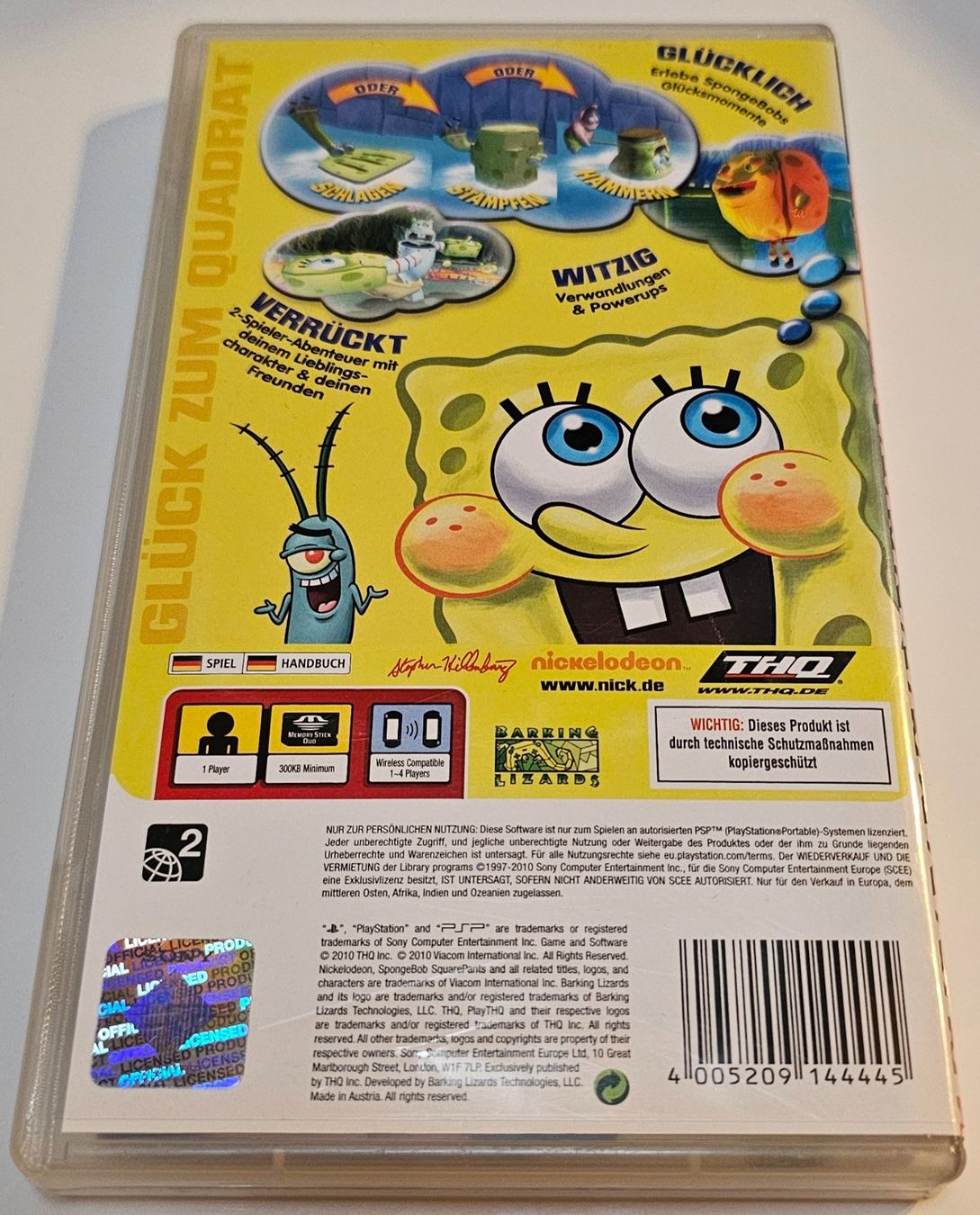 Sony Spiele: PSP Spiel - Spongebob's Eiskalt Entwischt – Gebraucht aus La Garde von The_Hammer76 1