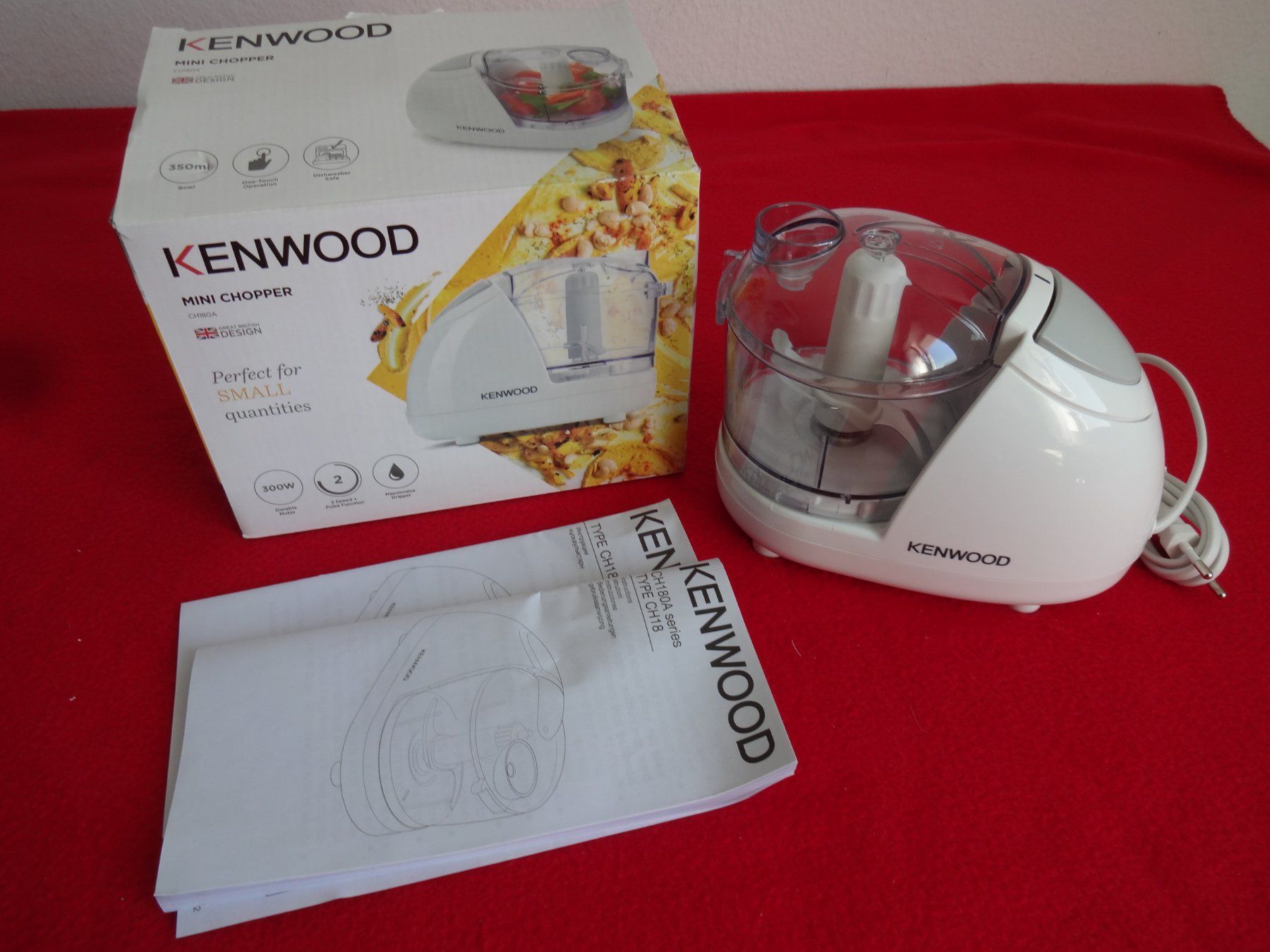 Kenwood Küchengeräte: Kenwood Mini Mixer, Typ CH18 – Neu und originalverpackt aus Frauenfeld von Riaa