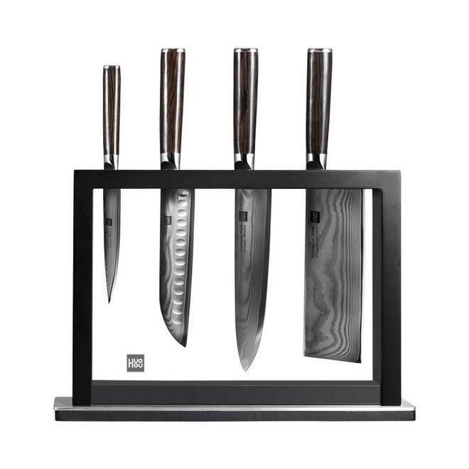 Coltelli: 5 teiliges Küchenmesser Set - Huohou – Nuovo e nell'imballaggio originale da Bremgarten b. Bern venduto da RACKY.CH