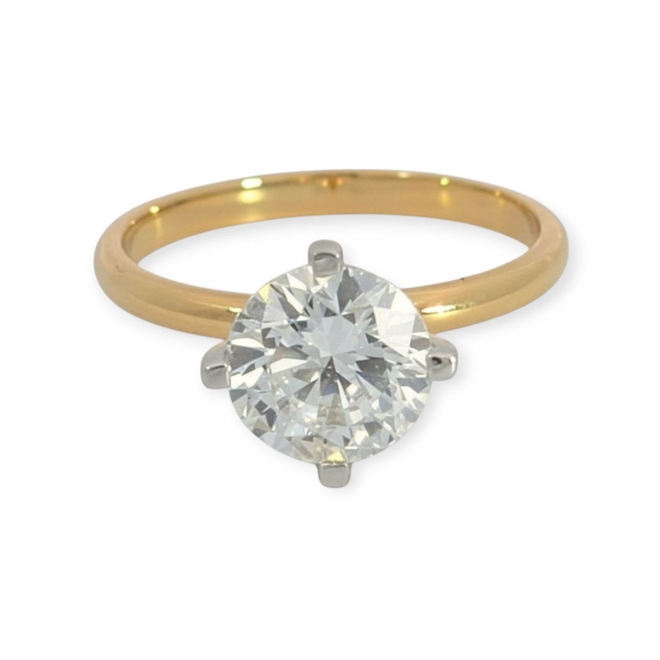 Anelli: Labor-Diamant-Ring 14k Gelbgold 2,00ct – Nuovo e nell'imballaggio originale da Illnau venduto da Juwelier_Mahler_GmbH