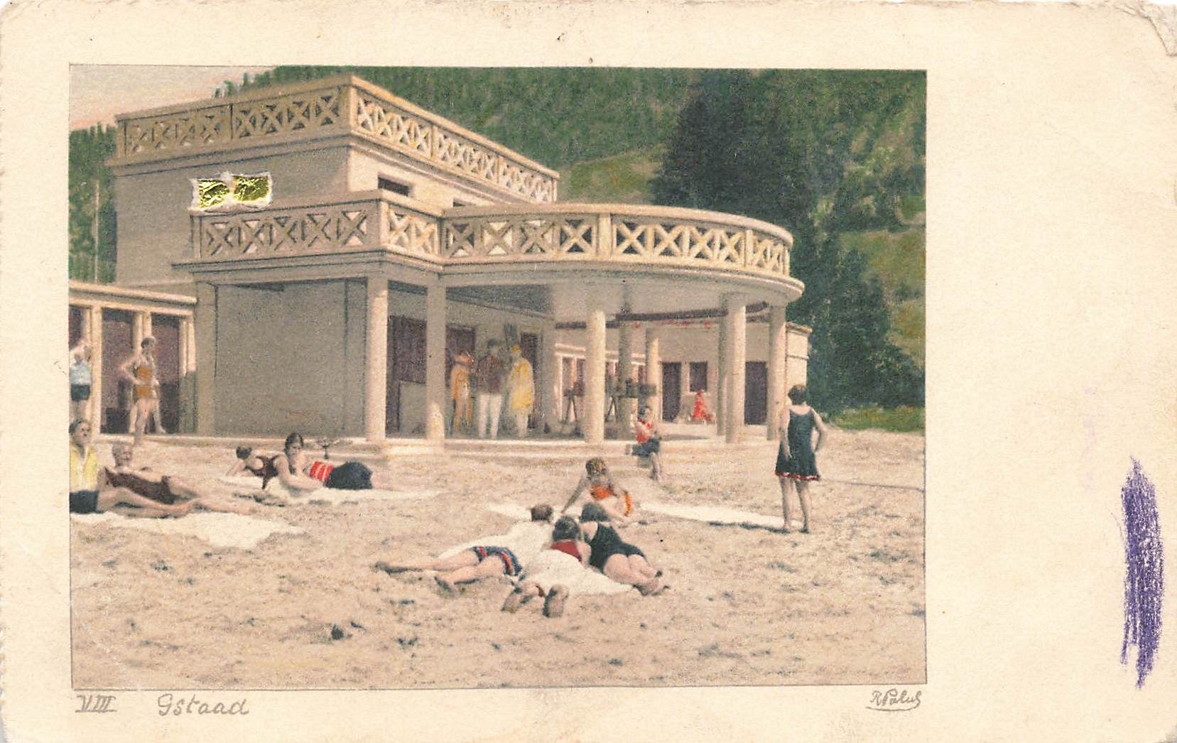 Cartoline postali: Gstaad – Usato da Biasca venduto da Blenio71