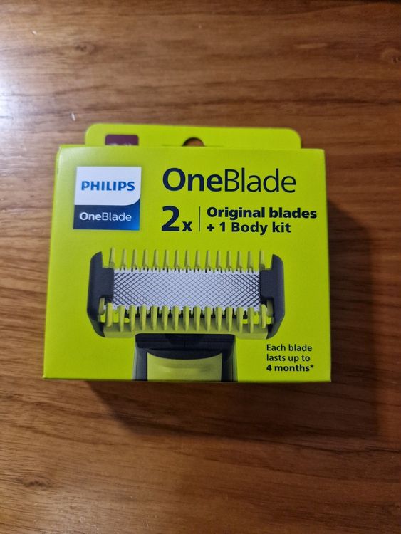 UENXRXE Ersatzklingen Für OneBlade Rasierer - Doppelklingensystem Für Gesicht & Körper