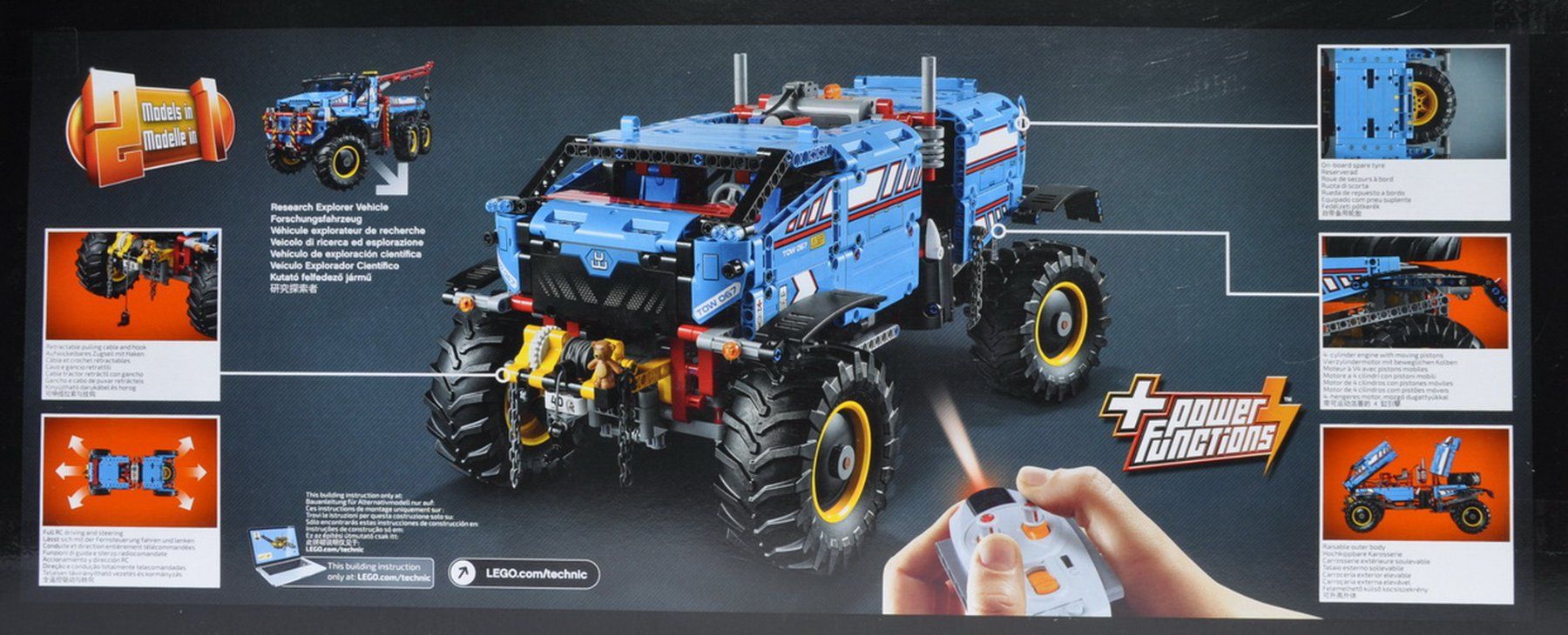 Lego Kit di costruzioni: Allrad-Abschleppwagen 6x6 von Lego Technik – Nuovo e nell'imballaggio originale da Rothenburg venduto da aron2006 8