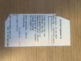 GA Tagesfahrkarte (gültig bis 21.04.2027)