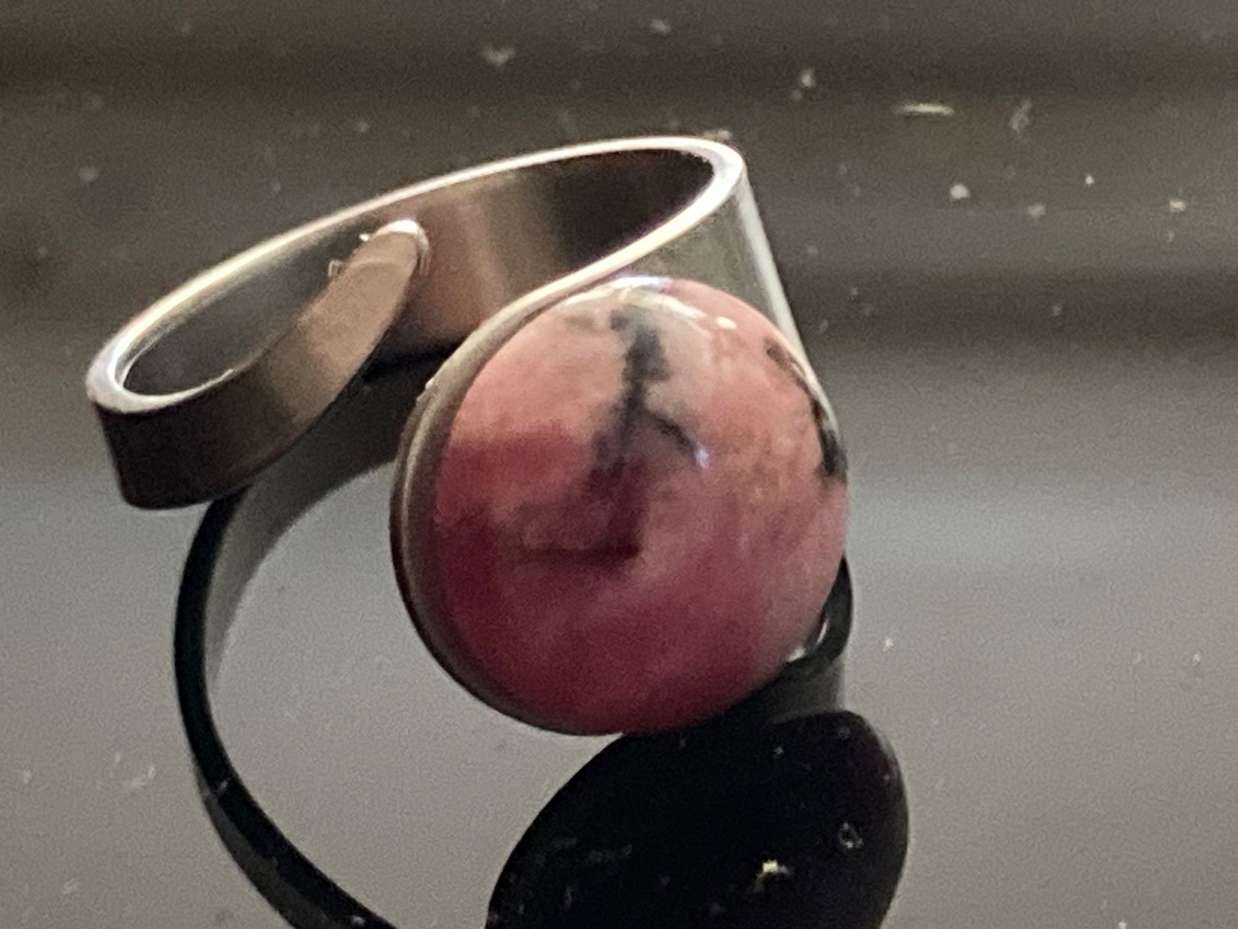Anelli: Bague argent avec pierre Rodonit – Usato da Marly venduto da Antigona71
