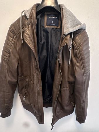 Herren Lederjacke Springfield  - Gr. L