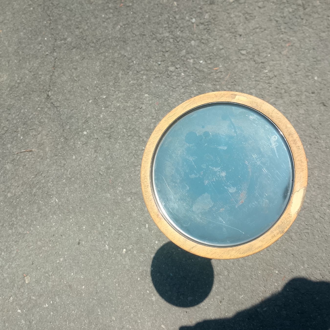 Bougeoirs: Holz Kerzenständer / Tischchen, 57 cm – D'occasion à Luzern par toenu23 5