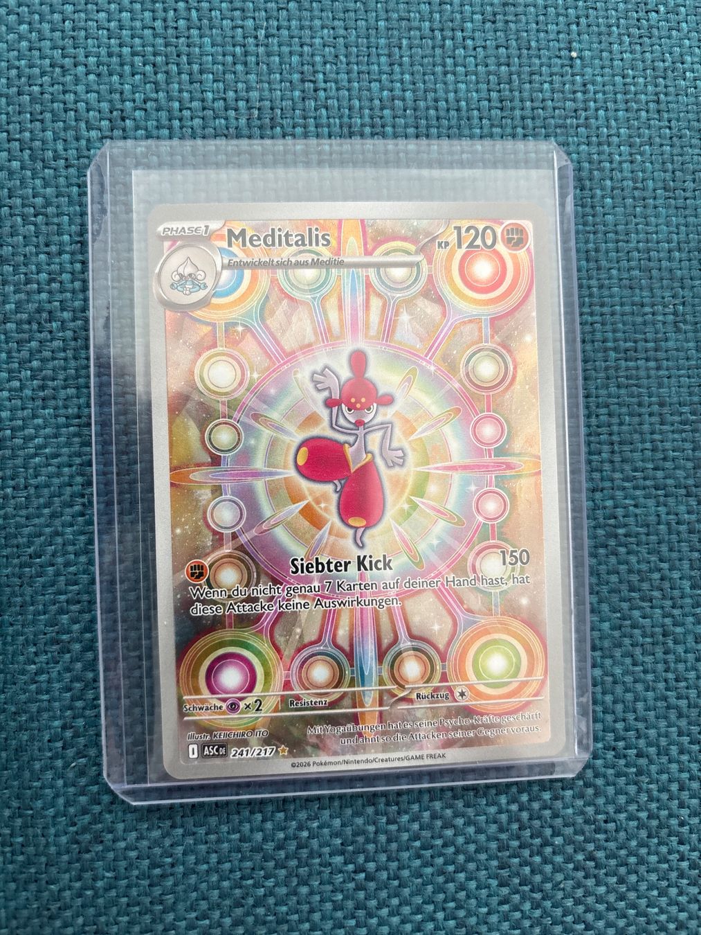 Pokémon Carte collezionabili: Pokemon Meditalis ASC 241 – Nuovo e nell'imballaggio originale da Buchs AG venduto da Troja14