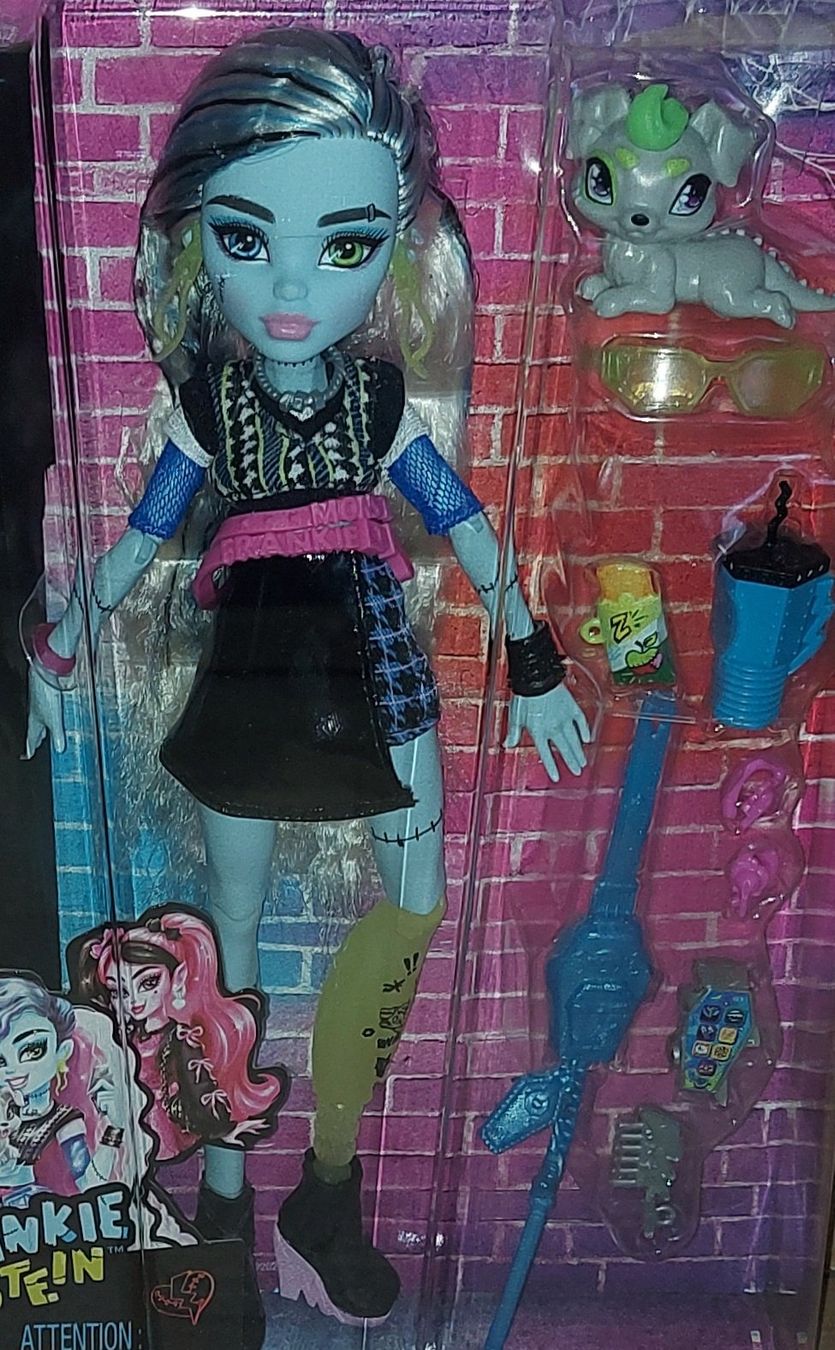 Bambole: Poupée Monster High:FRANKIE STEIN,2025,Neuve – Nuovo e nell'imballaggio originale da Ecublens VD venduto da Magic_Island 2