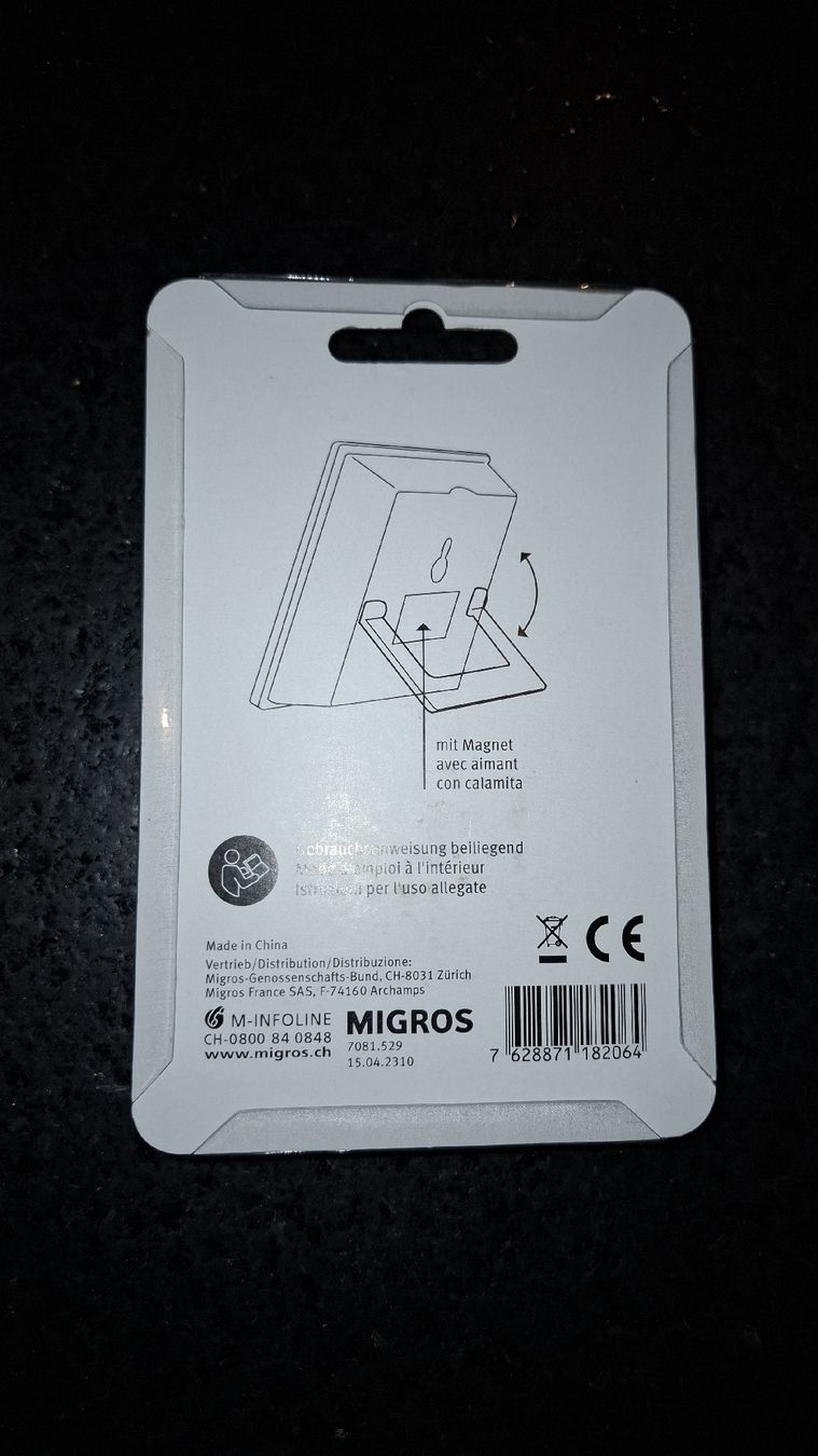 Migros Küchengeräte: Digital Timer Kochuhr – Neu und originalverpackt aus Knonau von Mabuchma 1