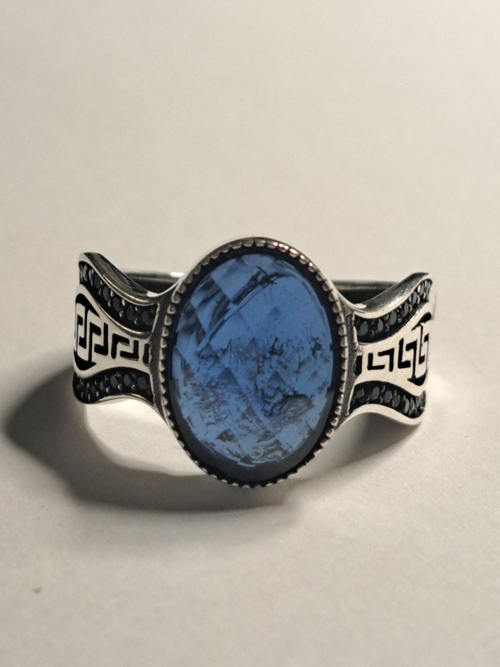 Ringe: 0011 - Bague en argent, Zircon, taille 63 – Neu und originalverpackt aus Neuchâtel von NIDAVELIR