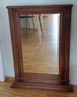 Antiker Wandspiegel Holzrahmen – ca. 98 × 67 cm – Vintage