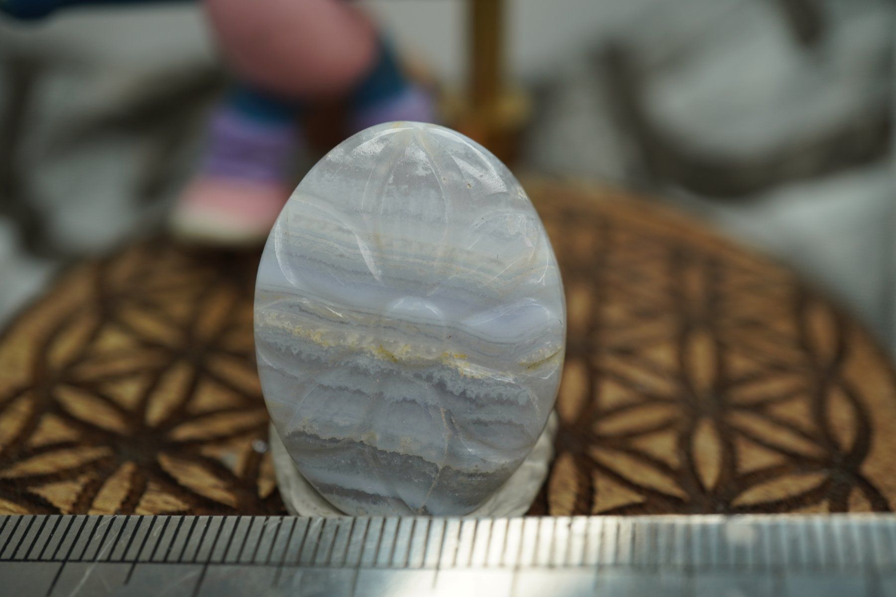 Mineralien & Heilsteine: Chalcedon   Blatt Geschnitzt  Cabochon   Ab 1.- – Neu und originalverpackt aus Eschenbach SG von topstone 3