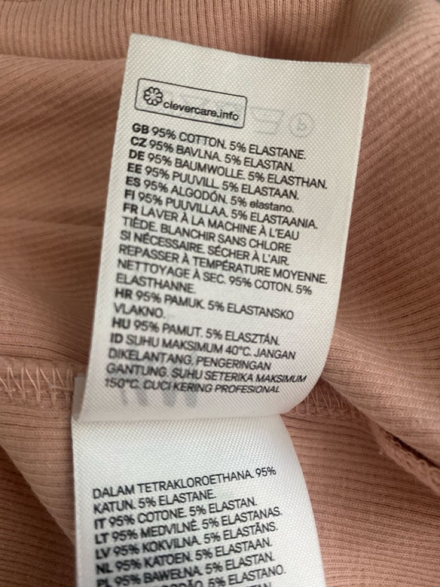 H&M Kleider: Kleid H&M Divided Basic Grösse L Rosa – Gebraucht aus Alpnach Dorf von melbb 3