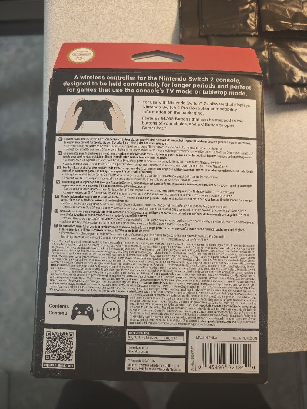 Nintendo Controller: Controller Nintendo Switch Pro 2 Resident Evil Requiem  – Nuovo (secondo la descrizione) da Arbon venduto da LucaItaliano 2