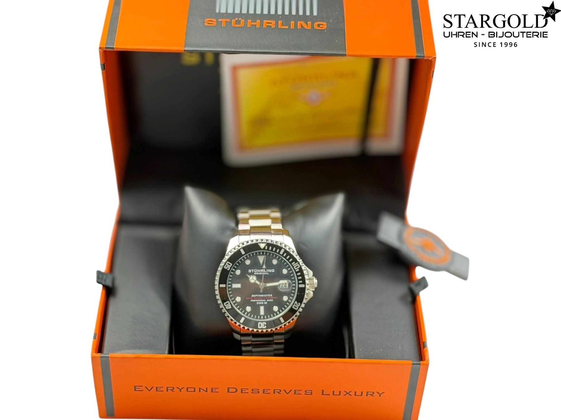 Orologi: Stührling Swiss Movement Depthmaster - 883.01 – Usato da Zürich venduto da Stargold-Uhren 1