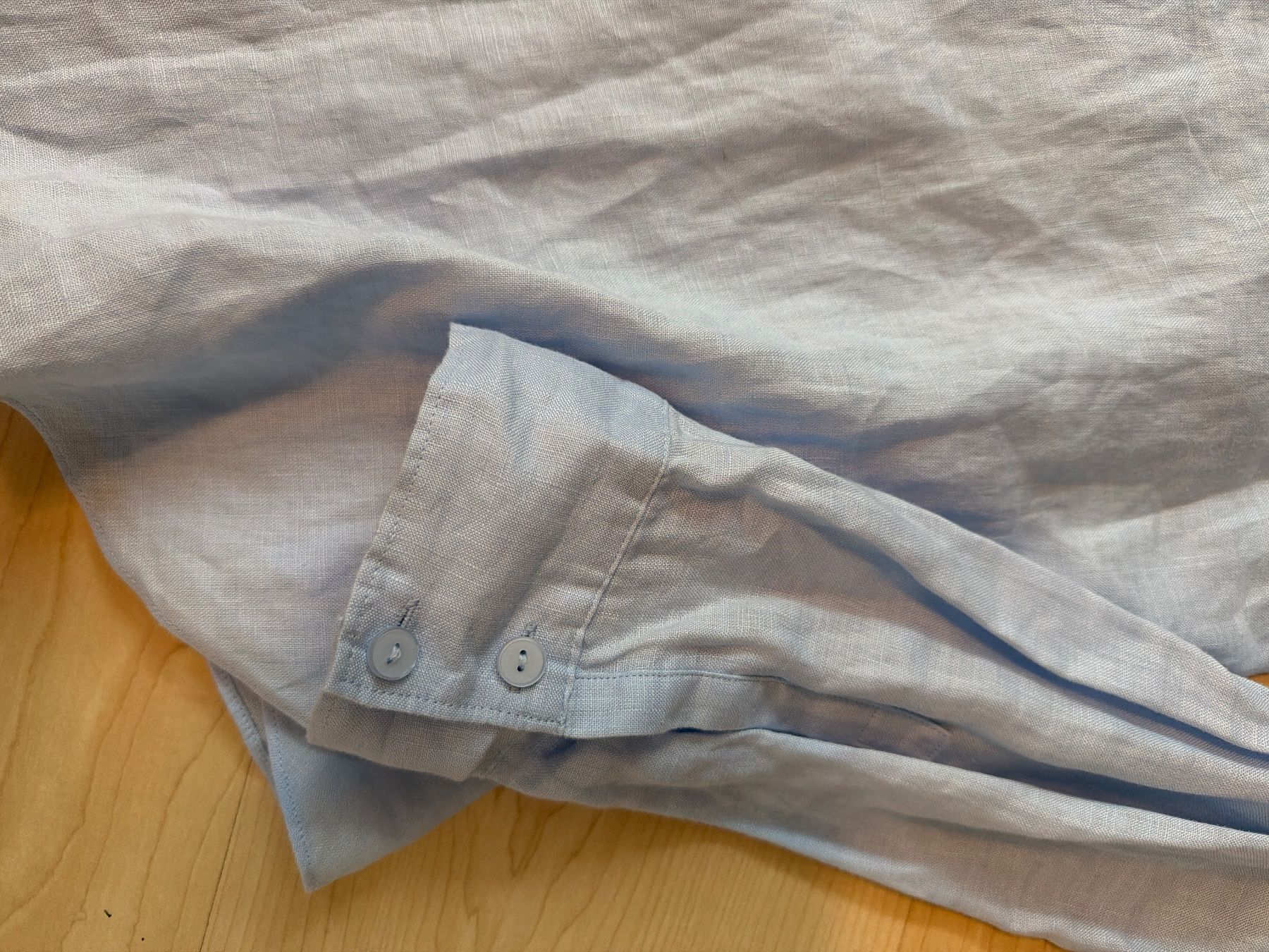 Massimo Dutti Camicie: Leinen Hemd Massimo Dutti hellblau Leinen Grösse L neu – Nuovo (secondo la descrizione) da Hettlingen venduto da blu_tb6z 1