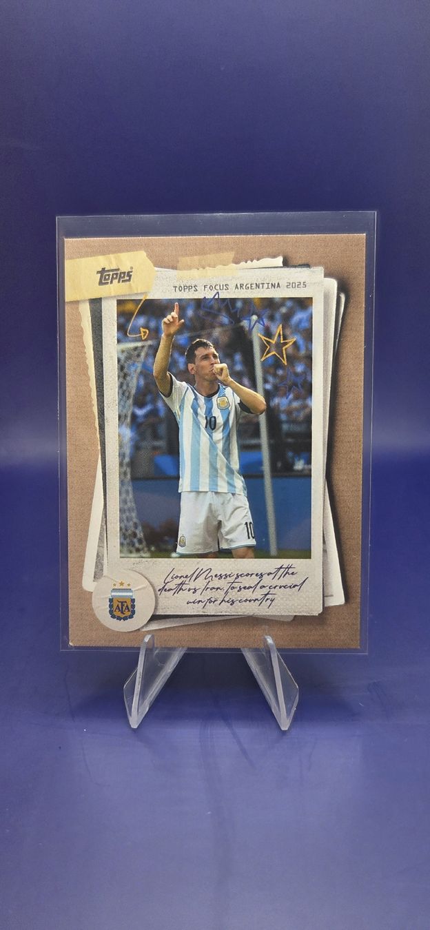 Topps Carte collezionabili: TOPPS  FOCUS ARGENTINA LIONEL MESSI – Nuovo (secondo la descrizione) da Thalwil venduto da Carax23