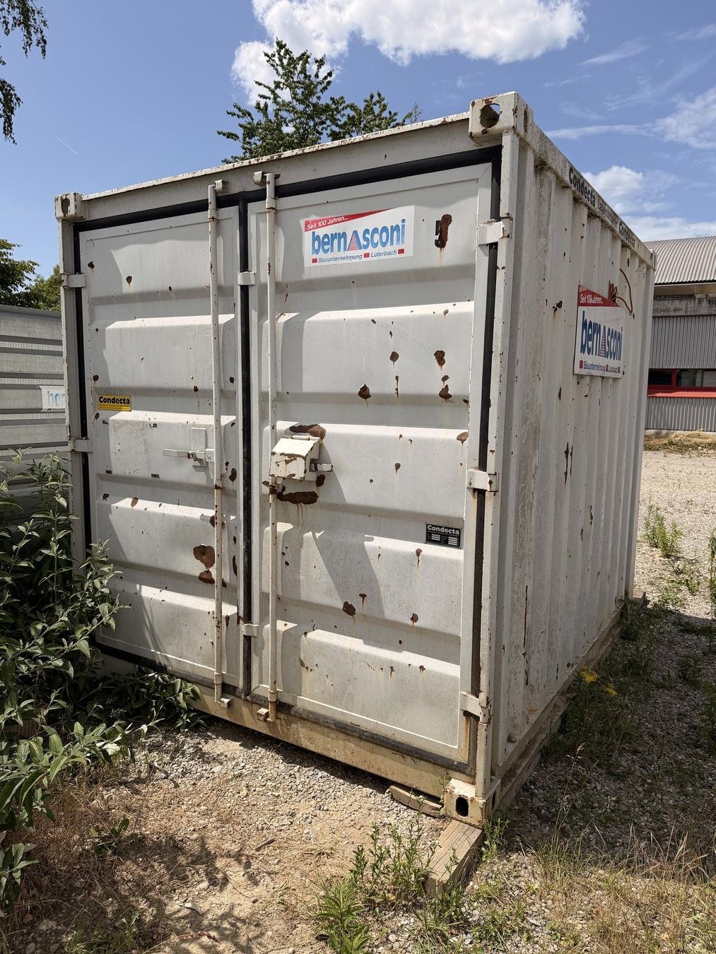 Contenitori edile: Condecta Lagercontainer, Baubaracke, Materialcontainer – Usato da luterbach venduto da boxster4