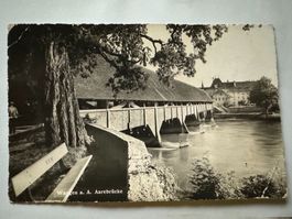 WANGEN a.d.A. - Aarebrücke  - Ansichtskarte