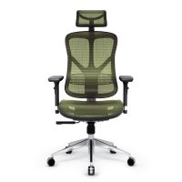 Ergonomischer Schreibtischstuhl Diablo V-Basic -Schwarz-Grün