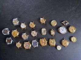 Uhrenlot, Damenuhren, Mechanisch und Quarz, Anitk und modern