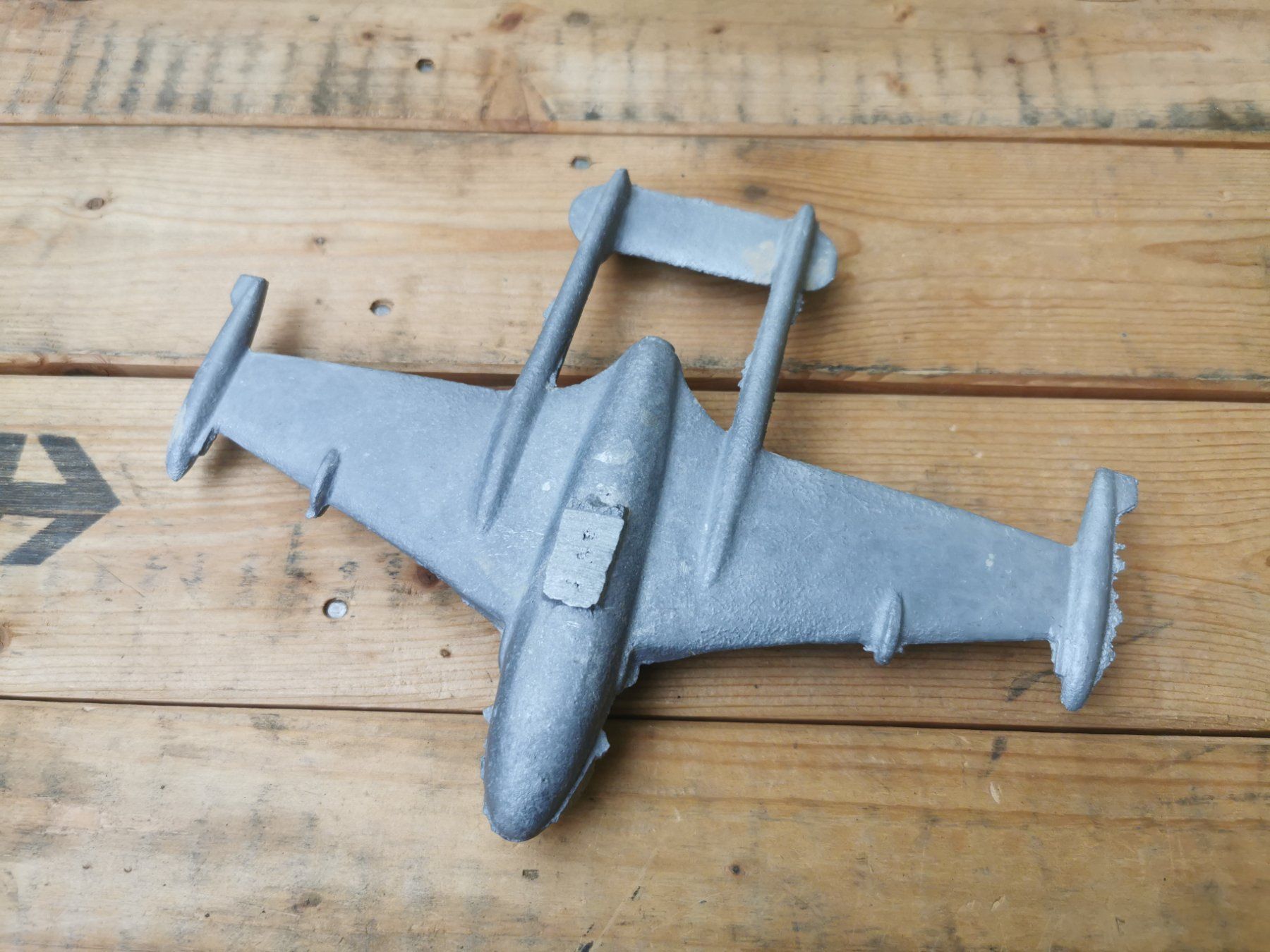 Misurare: Modell DH-112 Venom Luftwaffe Fliegertruppe Metall – Usato da Neuenkirch venduto da bf-109 2