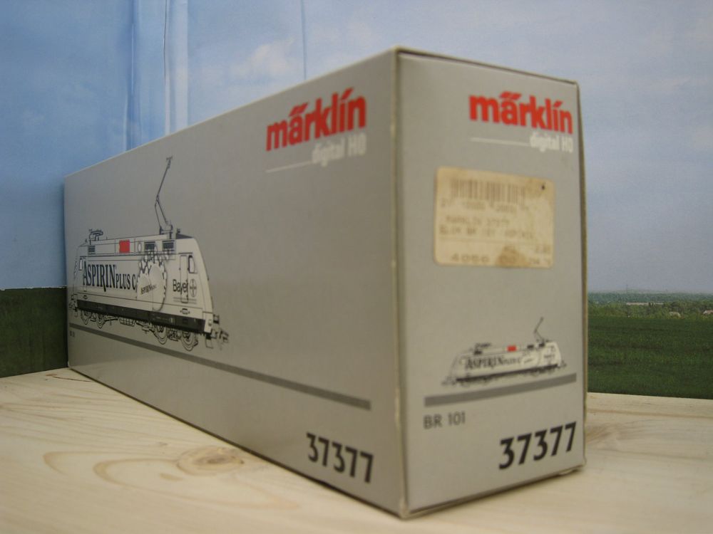Märklin 37377 E-Lok BR 101 099-0 Aspirin Digital Mint! OVP BL