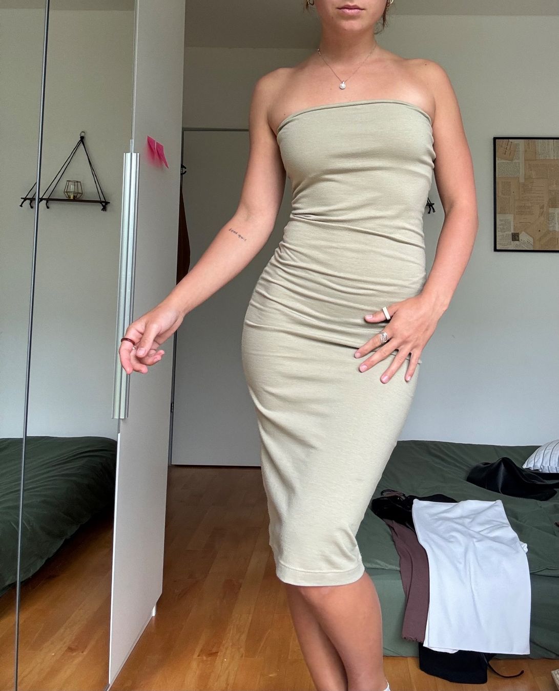 Vestiti: Sommerkleid Limegrün – Nuovo (secondo la descrizione) da Hergiswil NW venduto da Leonie_6052 1