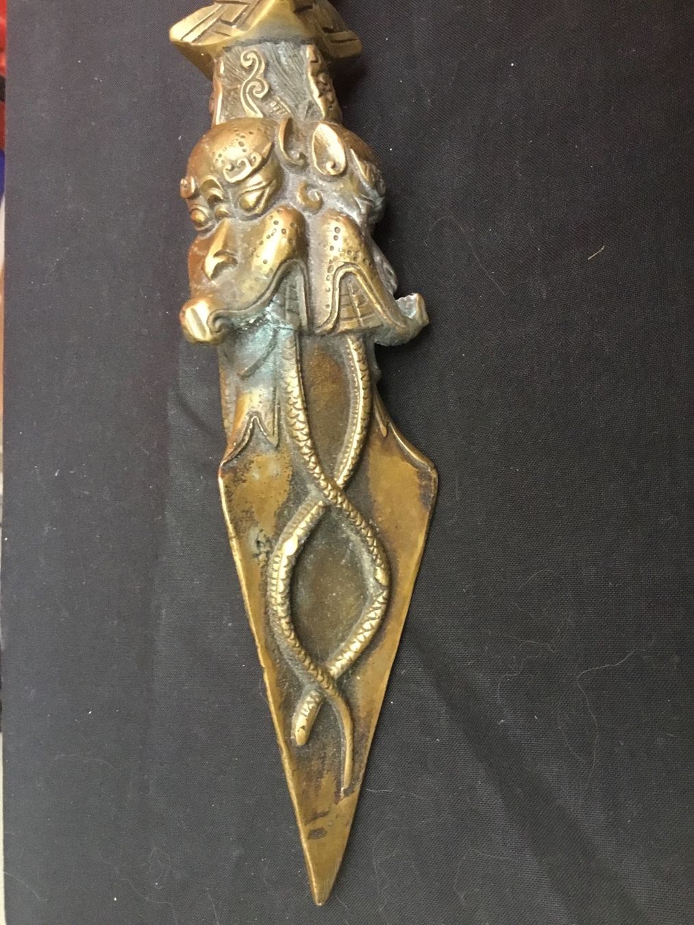Skulpturen & Statuen: Tbetische Phurbu Bronze – Gebraucht aus Schlieren von Jeajet 4