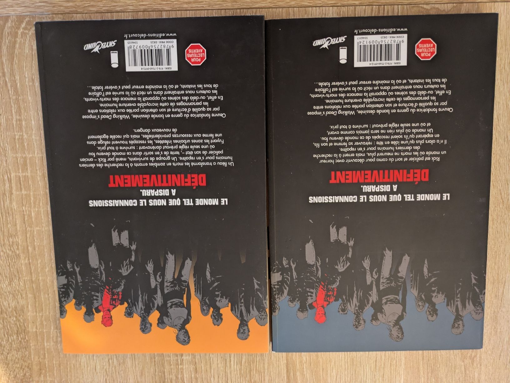Livres: Walking Dead T1/T2 – D'occasion à Perly par FefeHof 1