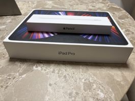 iPad Pro 12.9” M1 (5. Gen., 2021) + Apple Pencil 2 + Logitec