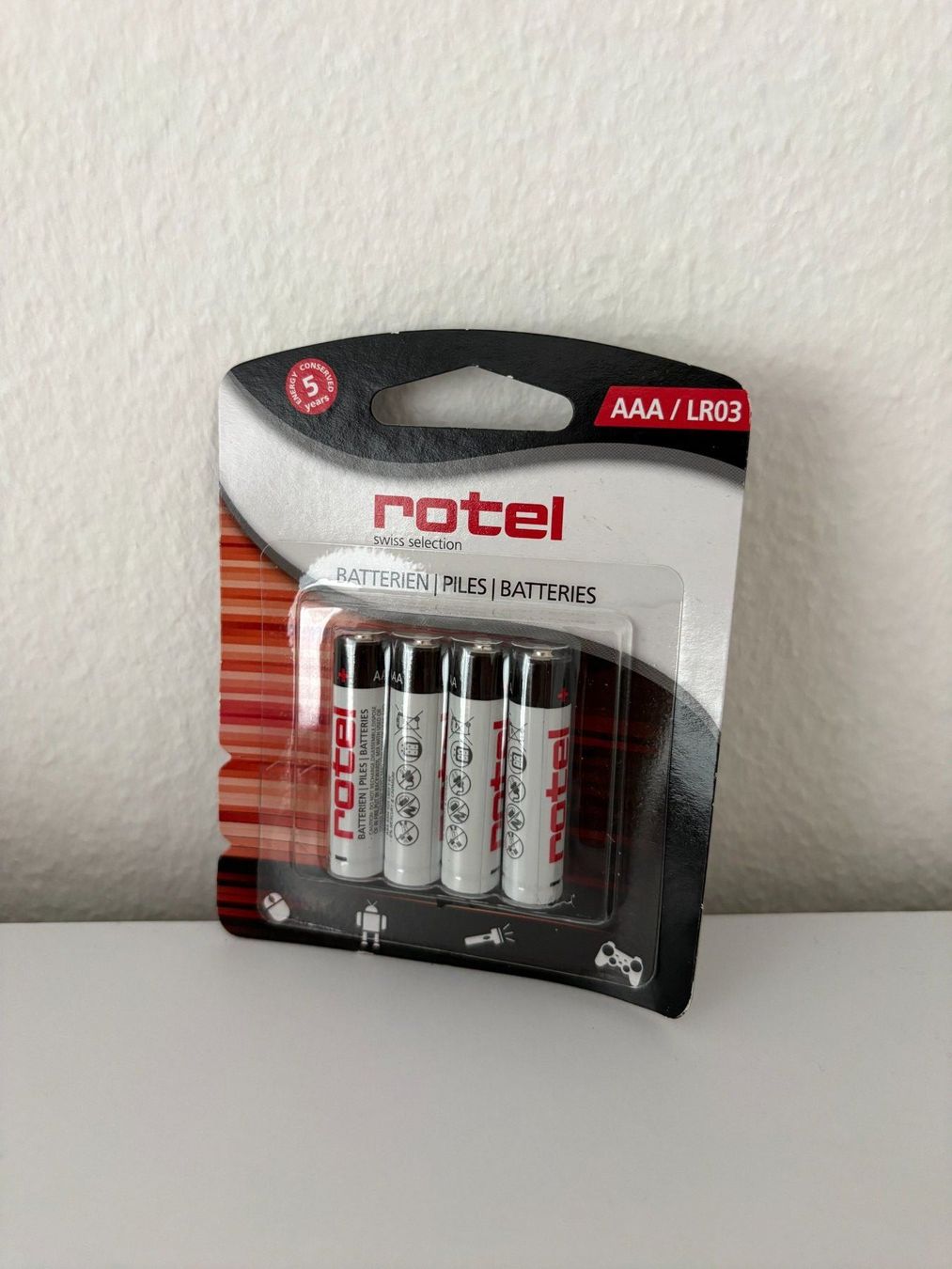 Caricatori & Batterie: Rotel AAA/LR03 Batterien – Nuovo e nell'imballaggio originale da Gossau SG venduto da Sekki0407