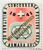 Soldatenmarke 2.WK, Armeem, Frauenf, Rennbahn, Rom, Wi AM 36