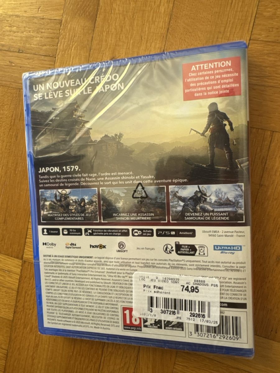 Giochi: Assassin’s Creed Shadows – Nuovo e nell'imballaggio originale da Montreux venduto da Diese_m19 1