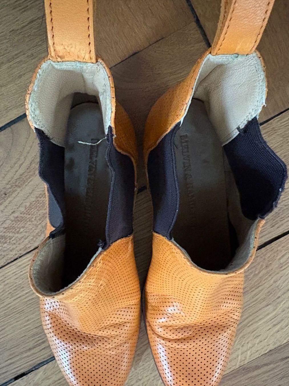 Damenschuhe: Ankle Boots von Melvin & Hamilton Gr. 36 senfgelb – Gebraucht aus Zürich von triangular 4