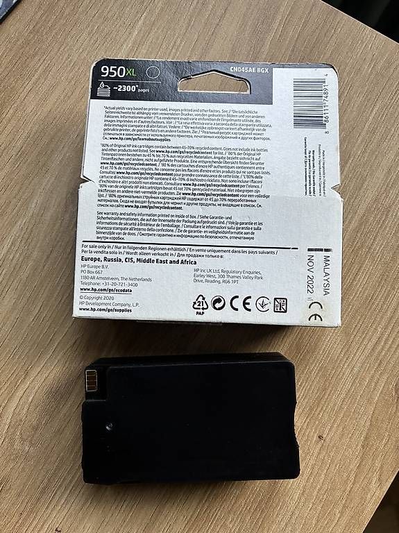 Cartouches & Toner: HP Druckerpatrone 950 XL schwarz – D'occasion à Winterthur par maria0 1