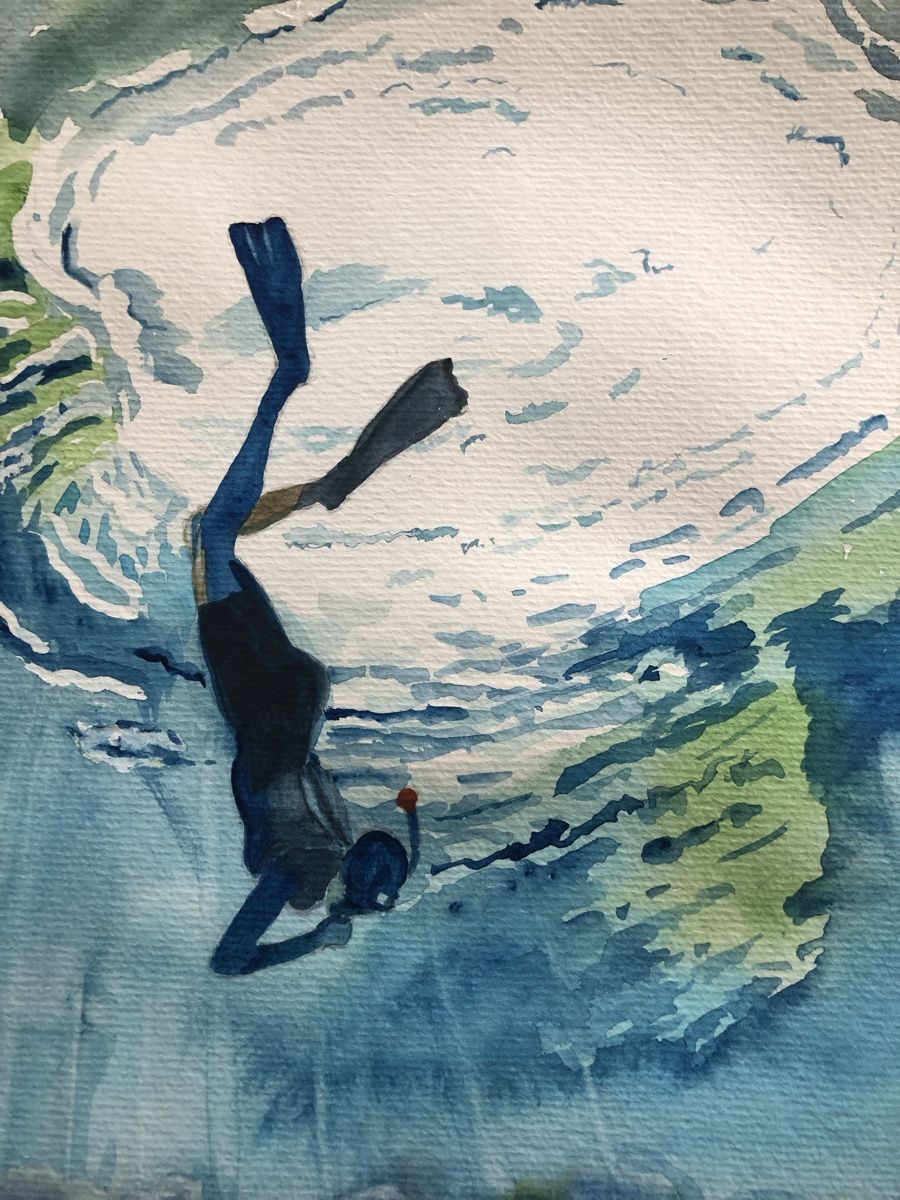 Dipinti: Diver – Nuovo (secondo la descrizione) da Meggen venduto da My_art_for_you 6