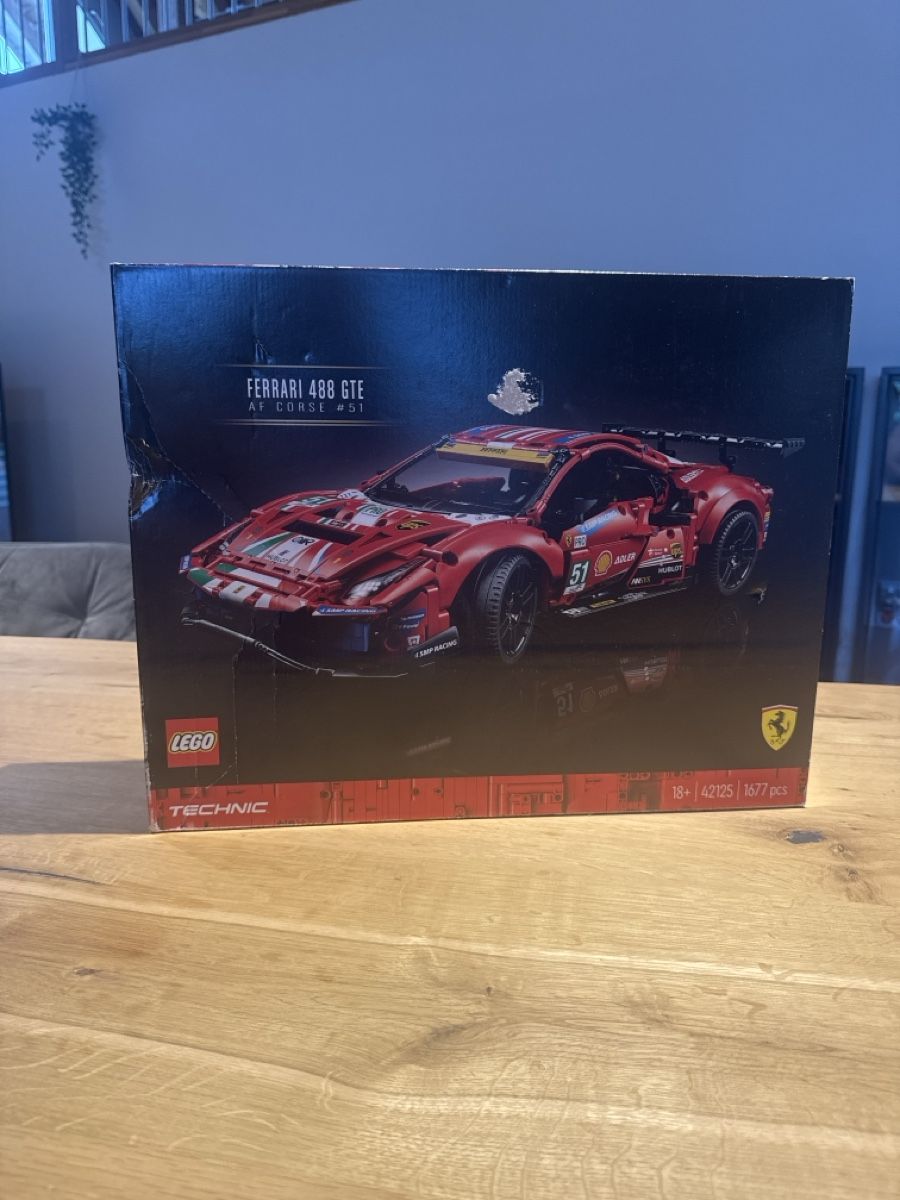 Lego Giocattoli: LEGO Technic 42125 Ferrari 488 GTE – Nuovo (secondo la descrizione) da Kallnach venduto da sch_f5qg