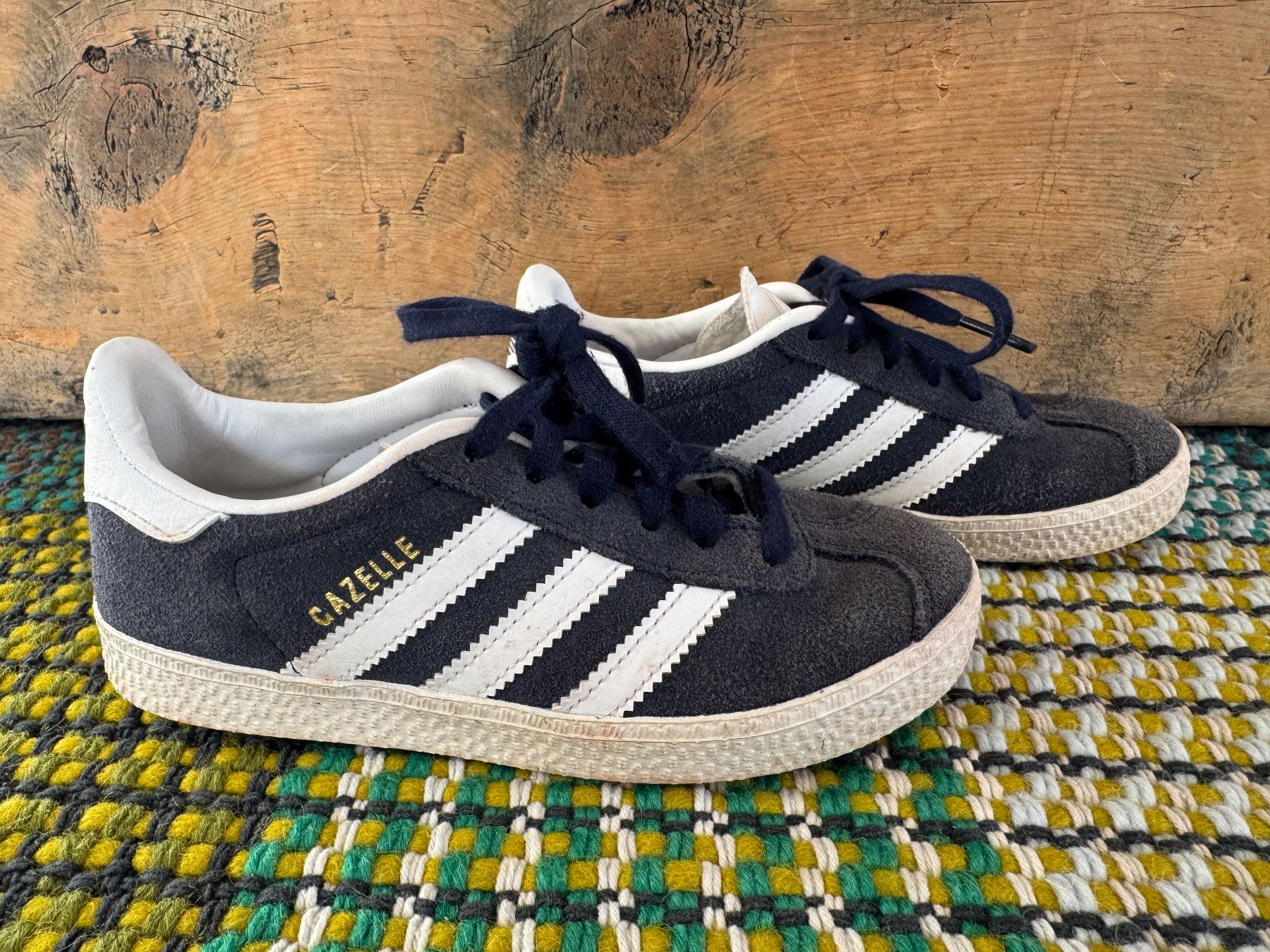 Adidas Herrenschuhe: Adidas Gazelle blau, Grösse 30 – Gebraucht aus Pontresina von cumprerevender 1