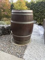 Regenfass Holzfass mit Zapfhahn 95cm gross