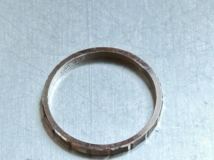 Ringe: Silberring "PARTS" schlicht (52/50) – Gebraucht aus Dittingen von Bellevista 7