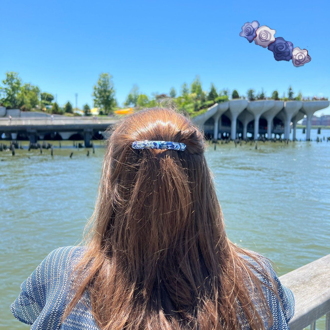 Accessori per capelli: Tile :: Hairclip Haarspange – Nuovo (secondo la descrizione) da Horgen venduto da missistore 1