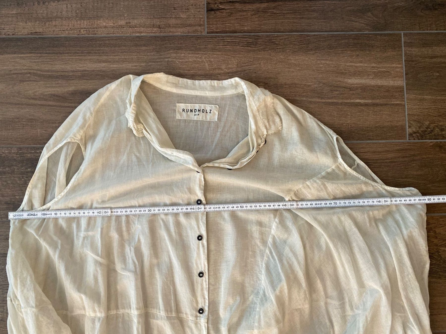 Rundholz Tuniche: Rundholz Dip Tunika hellbeige Gr. M - XL oversized – Usato da Arlesheim venduto da san_w9vr 7
