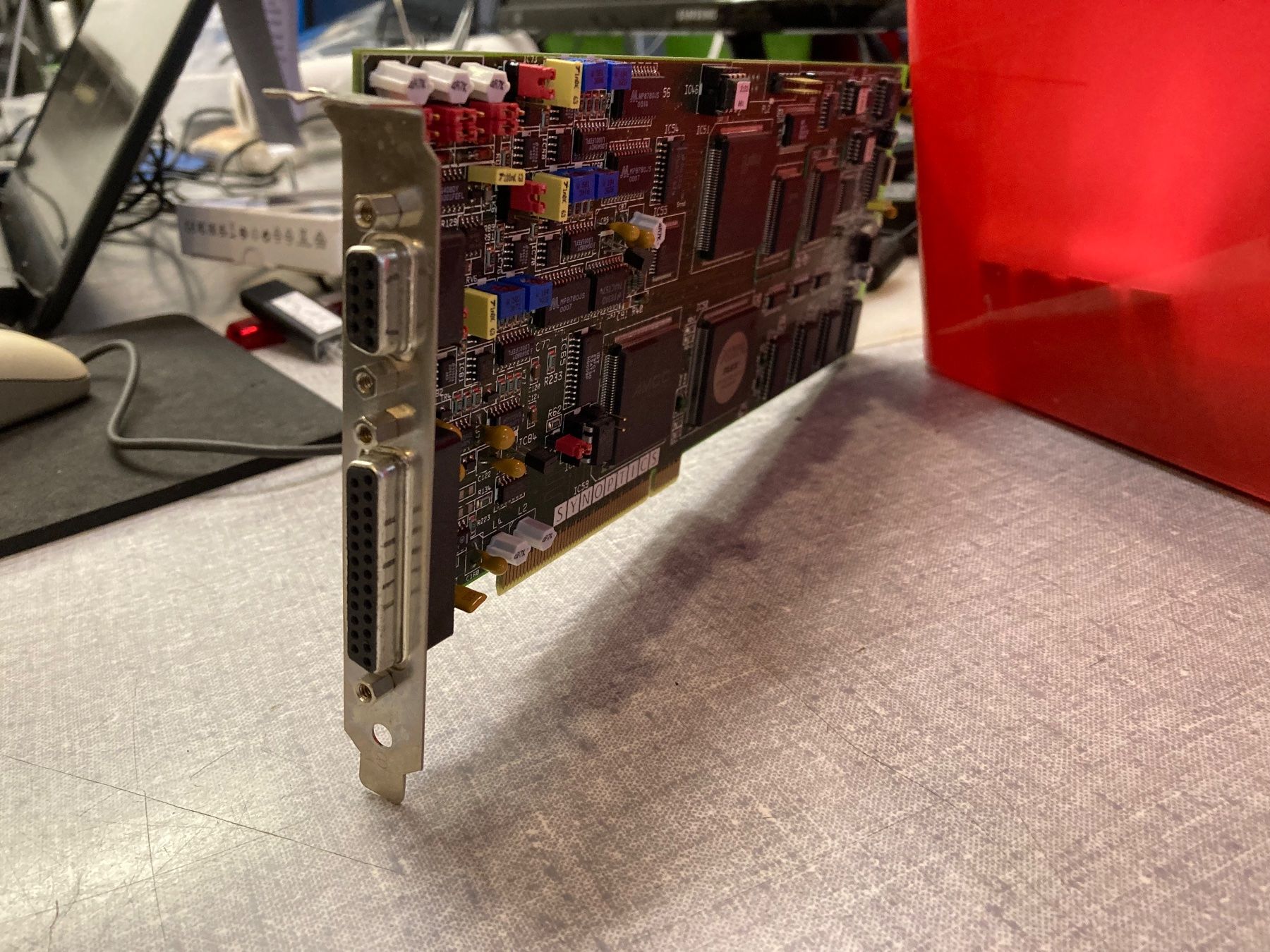 Componenti elettronici: Synoptics Card AVGP3 ISS1  AVGP/3085 – Usato da Basel venduto da Pbuergiss 5
