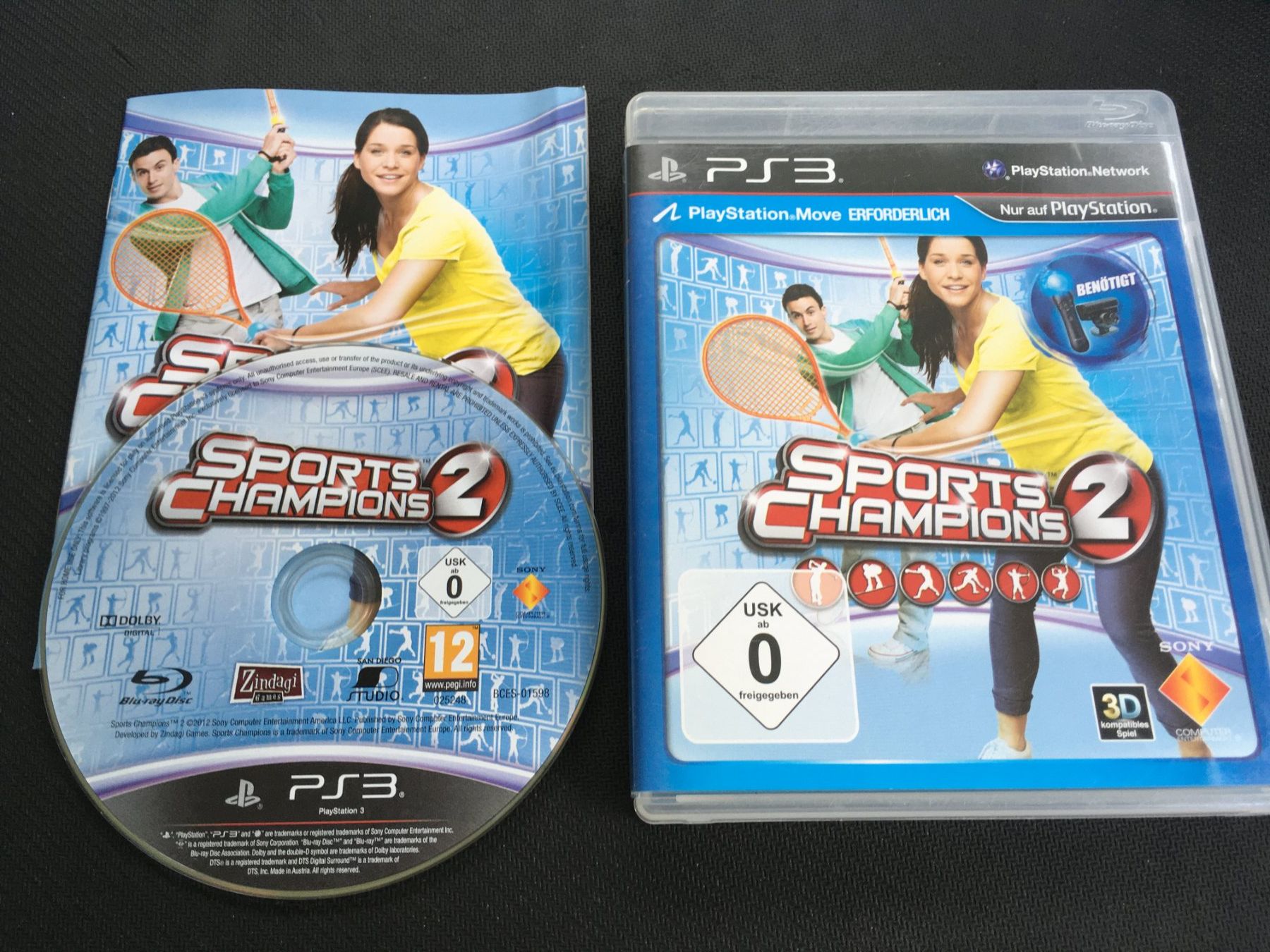 Sony Giochi: Sport Champions 2 -  PS3 / Playstation 3 – Usato da St.Gallen venduto da sjosjo