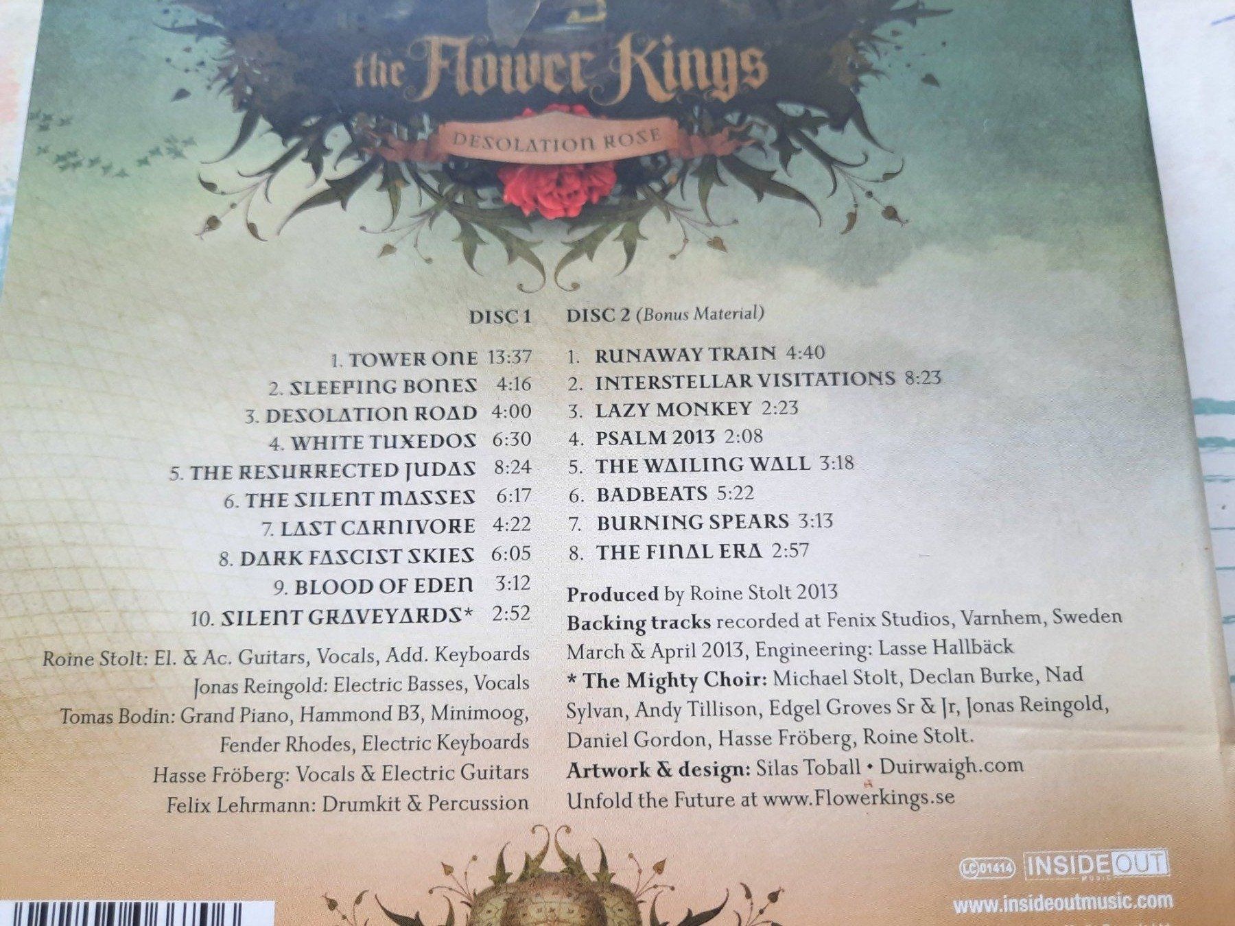 CDs: Cd The Flower Kings - Desolation Rose – Gebraucht aus Pully von bro_n52j 2