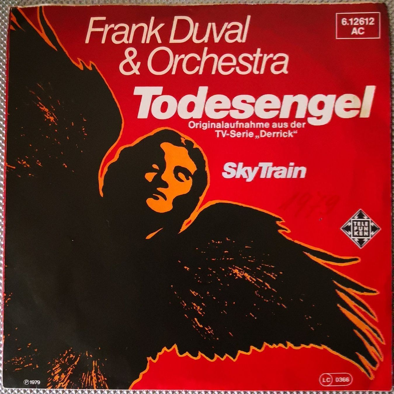 Dischi in vinile: FRANK DUVAL - TODESENGEL - 1979 - SINGLE – Usato da Greifensee venduto da scharmant 1